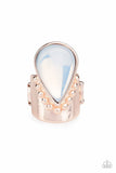 Opal Mist - Rose Gold - Paparazzi Ring