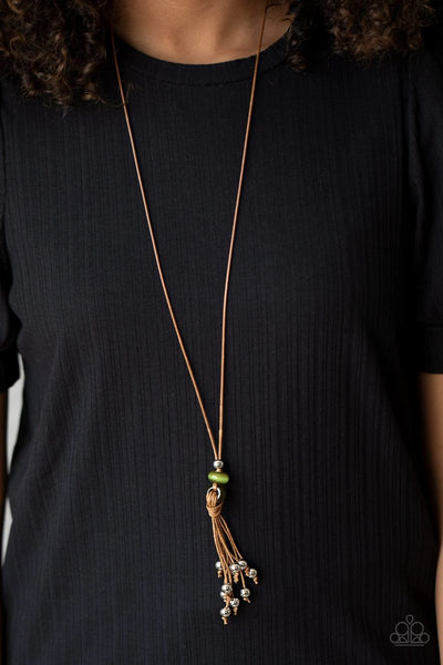 Ocean Child - Green - Paparazzi Necklace