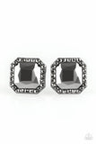 Act Your AGELESS - Black - Paparazzi Post Earrings #2120 (D)