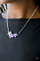 Habiscus Haciendas - Purple - Paparazzi Necklace
