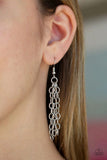 Ready To Pounce - Silver - Paparazzi Necklace