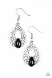 Share The Wealth - Black - Paparazzi Earrings #2225