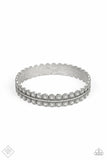 Rustic Relic - Silver - Paparazzi Bangle Bracelet Fashion Fix #4494 (D)