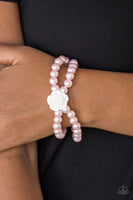 Posh and Posy - Pink - Paparazzi Stretchy Bracelet