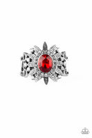 Burn Bright - Red - Paparazzi Ring