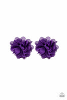 Basket Full of Posies - Purple - Paparazzi Hair Clip Hair Accessory