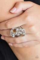 Paparazzi - Clear The SWAY! - Brown Paparazzi Ring