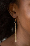 Timeless Tranquility - Gold - Paparazzi Necklace