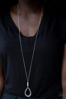 Red Carpet Royal - White - Paparazzi Necklace #4935 (D)