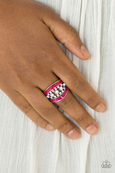 Trending Treasure - Pink - Paparazzi Ring