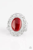BAROQUE The Spell - Red Moonstone Paparazzi Ring