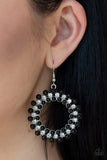 Pearly Poise - Black - Paparazzi Earrings