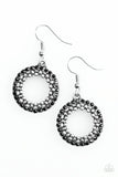 Paparazzi - Light The Way - Black Earrings #1703 (D)