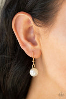 Paparazzi - Social Hour - Gold Necklace #3990 (D)