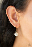 Paparazzi - Social Hour - Gold Necklace #3990 (D)