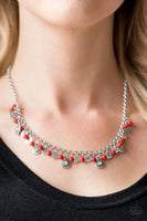 Fashion Formal - Red - Paparazzi Necklace #524 D