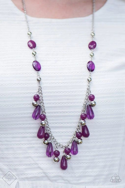 Paparazzi - HUEs She? - Purple Necklace Fashion Fix #3322 (D)