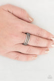 Center Court - Silver - Paparazzi Ring