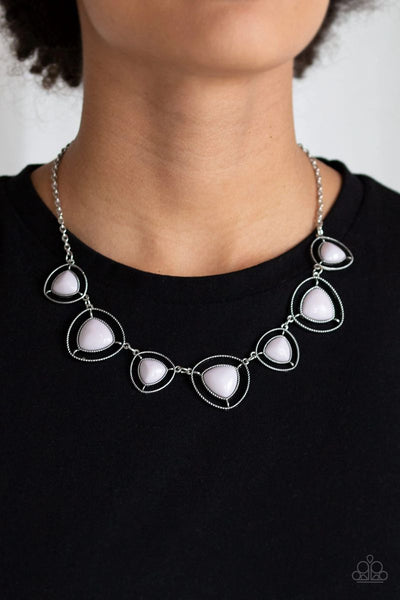 Make A Point - Silver - Paparazzi Necklace #2165 (D)