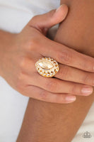 Royal Radiance - Gold - Paparazzi Ring