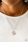 All You Need Is Trust - Silver - Paparazzi inspirational Necklace