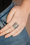 Wouldnt Hurt a BUTTERFLY - Silver - Paparazzi Butterfly Ring