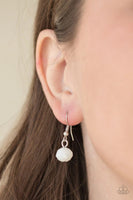 Glamour Grotto - White - Paparazzi Necklace (#2427)