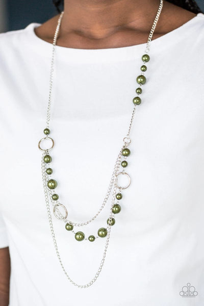 Party Dress Princess - Green - Paparazzi Necklace