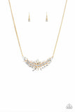 HEIRS and Graces - Gold - Paparazzi Necklace