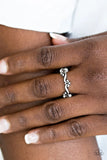 Serenely Summer - Silver - Paparazzi Ring