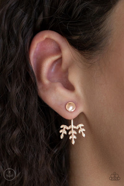 Autumn Shimmer - Rose Gold - Double Post Earrings