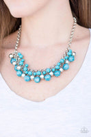 For The Love Of Fashion - Blue - Paparazzi Necklace #4429