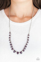 Paparazzi - Stratosphere Sparkle - Purple Necklace