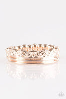 Seeing Is BeLEAFing - Rose Gold - Paparazzi Ring