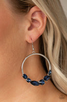 Legendary Luminescence - Blue - Paparazzi Earrings