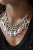 Spring Daydream - White - Paparazzi Necklace #4131 (D)