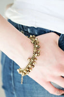 Seaside Social - Brass - Paparazzi Clasp Bracelet