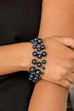 Until The End Of TIMELESS - Blue - Paparazzi Clasp Bracelet #3027