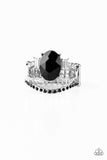 Spectacular Sparkle - Black - Paparazzi Ring