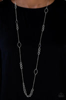 Metro Minimalist - Silver - Paparazzi Necklace