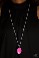 I'll Never DESERT You - Pink - Paparazzi Necklace #1894