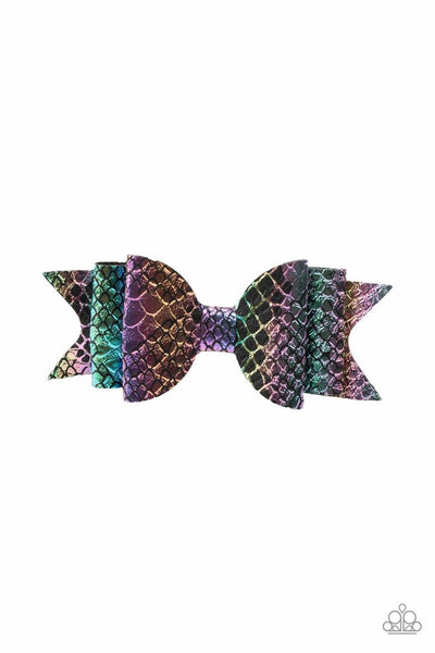 Bow Your Mind - Multi - Paparazzi Hair Clip