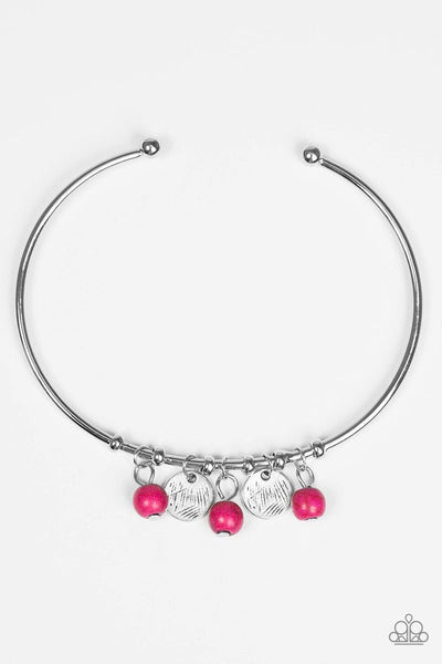 Totally Tahoe - Pink - Paparazzi Cuff Bracelet