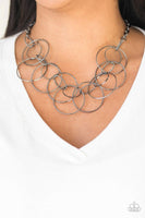 Paparazzi - Circa de Couture - Black Necklace #4051 (D)