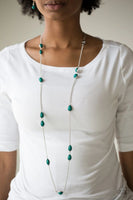 Pacific Piers - Green - Paparazzi Necklace