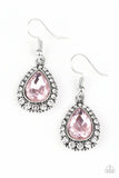 Paparazzi - Ready, Set, GLOW! - Pink Earrings #137 (D)