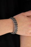 Modern Magnificence - Black - Paparazzi Bracelet