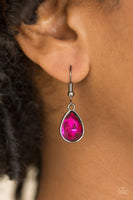 Paparazzi - So Sorority - Pink Toggle Closure Necklace #1794 (D)