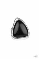Paparazzi - Stone Scene - Black Ring