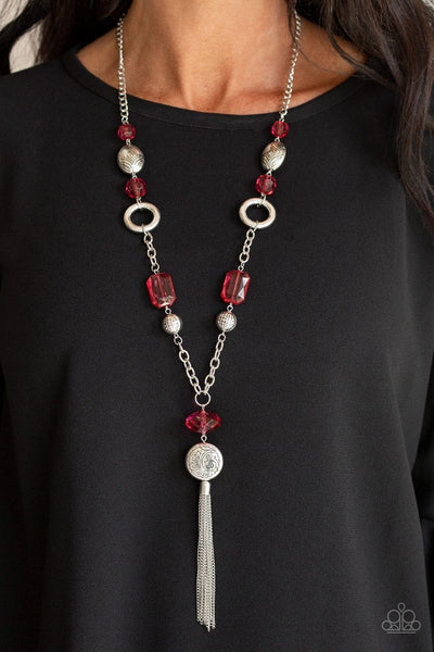 Paparazzi - Ever Enchanting - Red Necklace